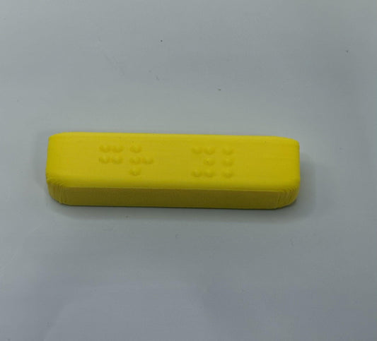 Braille Crayon Caps 24 Pack | Crayola Color Labels | Print + Braille | Accessibility | TVI | VI Students