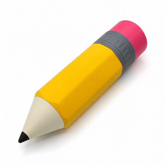 Giant 3D Printed Pencil Storage Container | Desk Organizer, School Supply Box