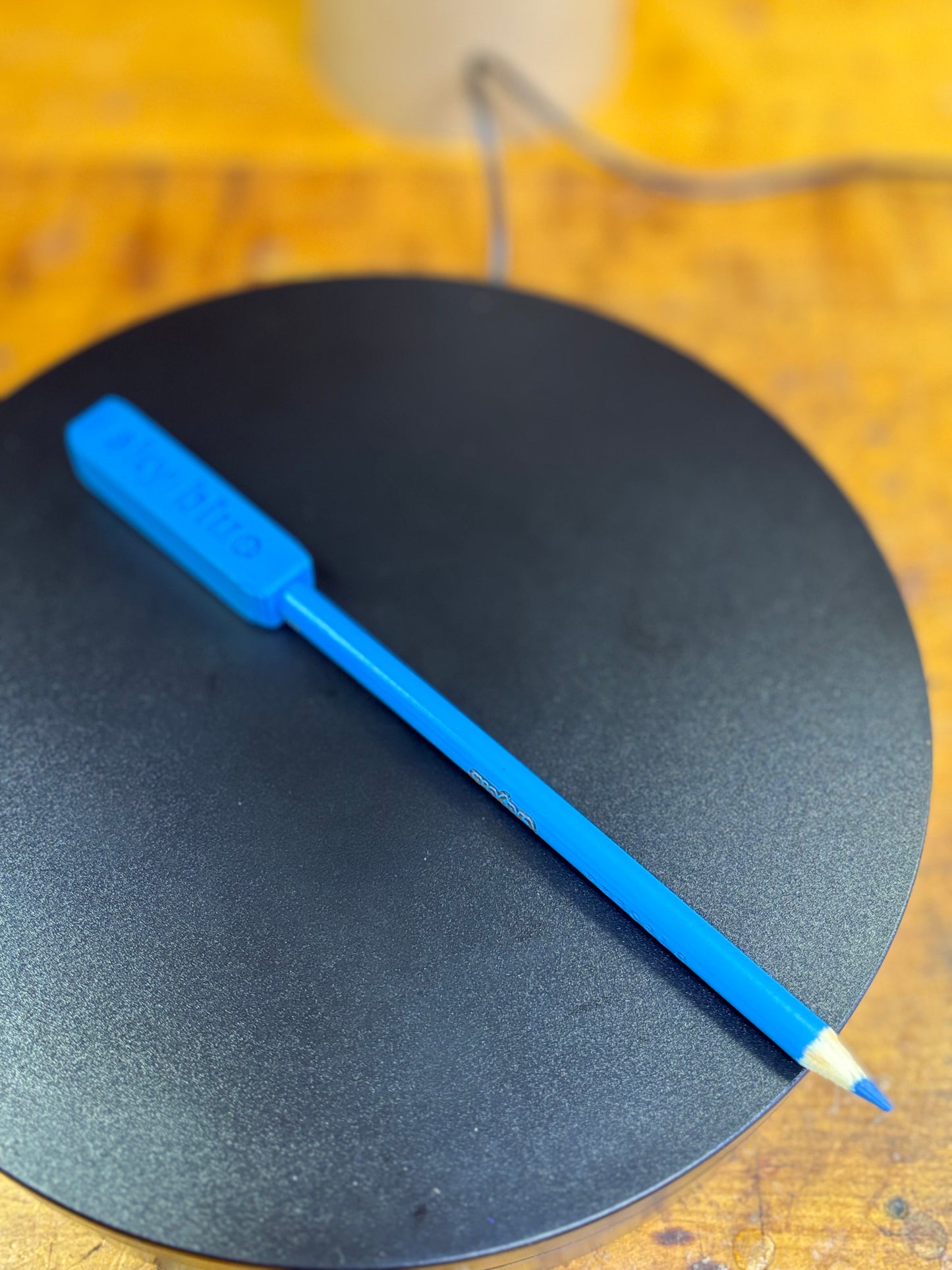 Braille Colored Pencil Toppers – 12-Pack Accessibility Tool for Visually Impaired Students