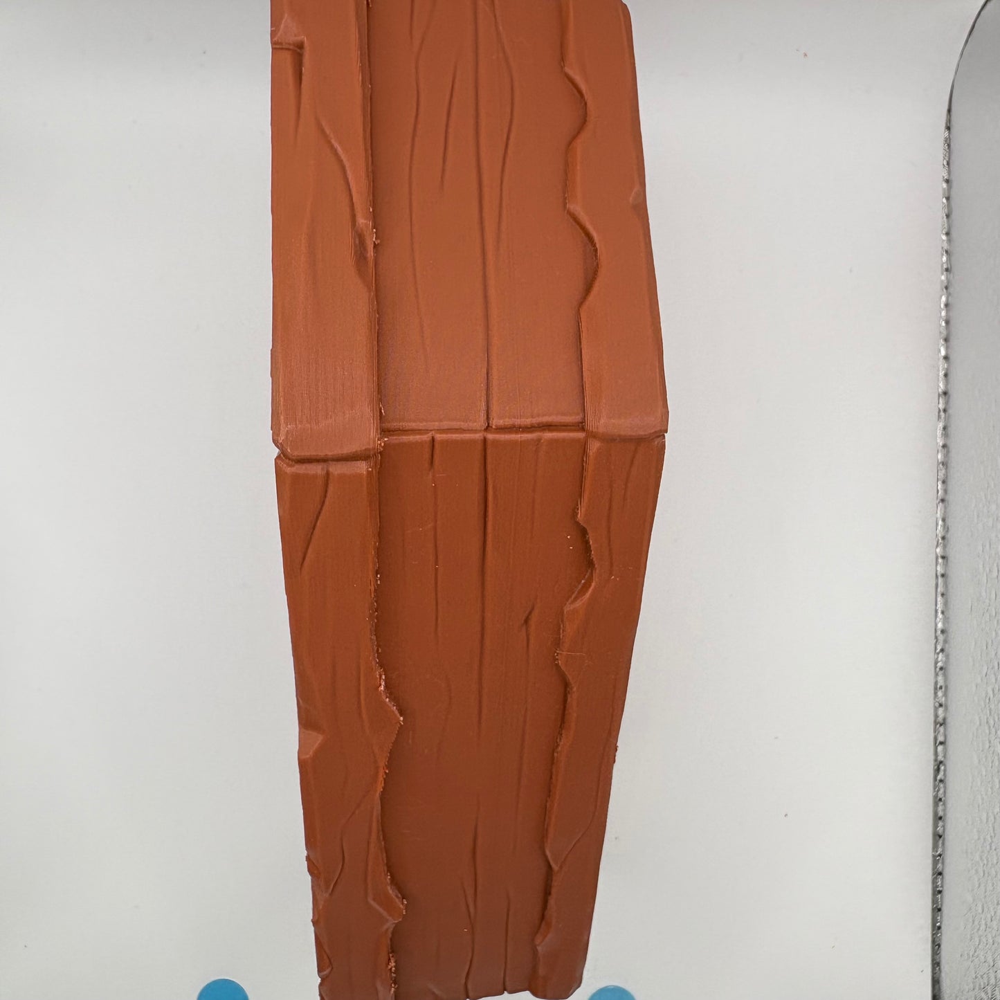 3D Printed Coffin Shelf | Faux Wood Display | Spooky Trinket Organizer