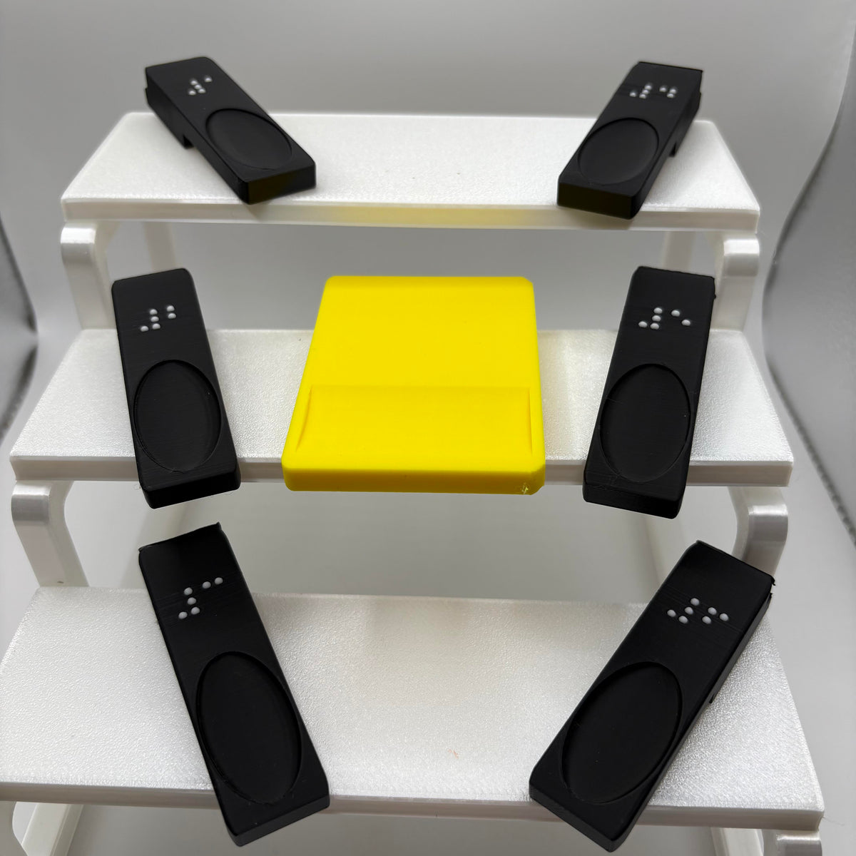 Perkins Brailler Key Extensions | Braille Labeled Accessibility Aid